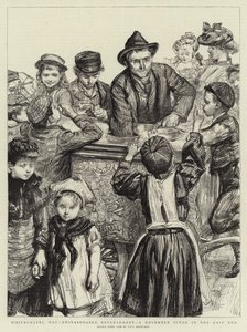 Whitechapel Way, Ongepaste Verfrissing, een November Scène in het Oostelijk Einde